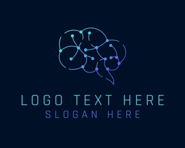 Human Brain logo example 2