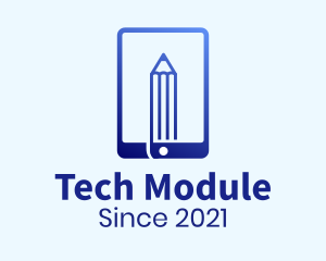 Pencil Mobile Tablet  logo