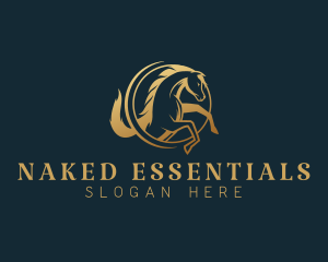 Equine Horse Stallion logo design