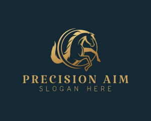 Equine Horse Stallion logo design