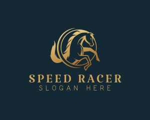 Equine Horse Stallion logo