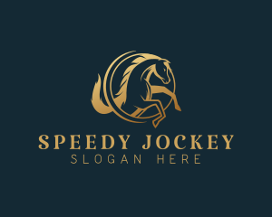 Equine Horse Stallion logo
