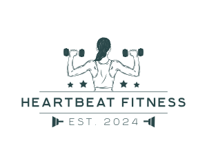 Woman Weights Fitness logo