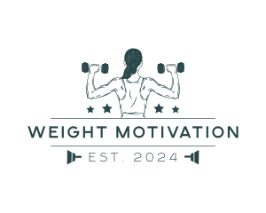 Woman Weights Fitness logo