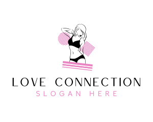 Feminine Underwear Woman logo