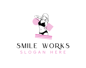 Feminine Underwear Woman logo