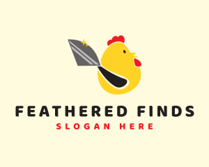 Chicken Rooster Knife logo