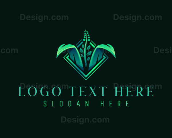 Grass Garden Landscaping Logo