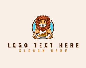 Lion Cheese Pizza logo