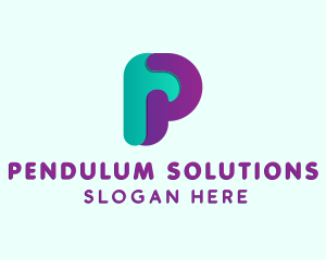 Startup Creative Business Letter P logo design