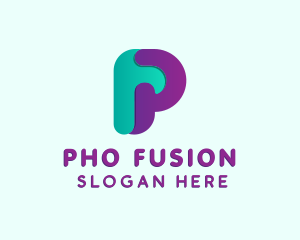 Startup Creative Business Letter P logo design