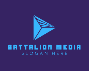 Media Player App logo design