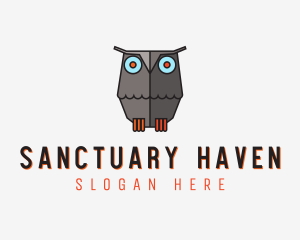 Barn Owl Bird logo design