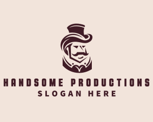 Fashion Top Hat Gentleman logo