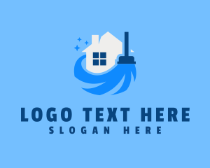 Clean House Sweeper Logo