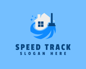 Clean House Sweeper Logo