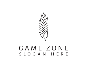Wheat Grain Plant logo