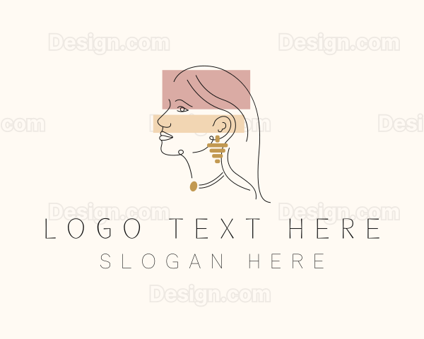 Elegant Female Jewelry Logo