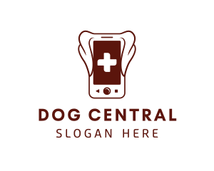 Animal Veterinary Phone logo design