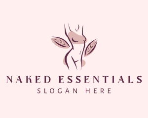 Nude Body Spa logo design