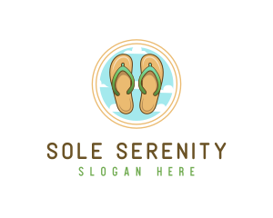 Cloud Beach Slippers logo