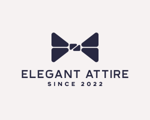  Bow Tie Attire Tux logo design