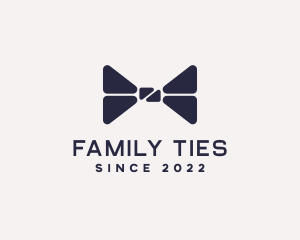  Bow Tie Attire Tux logo design