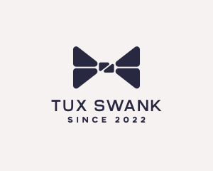  Bow Tie Attire Tux logo design