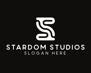 Stylish Studio Letter S logo design