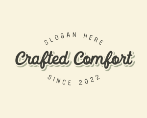 Retro Fancy Cursive  logo design