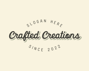 Retro Fancy Cursive  logo design