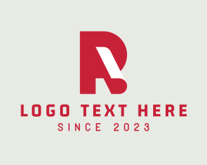Architecture Letter R  logo design