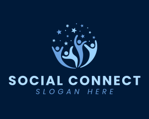 Social  People Community logo