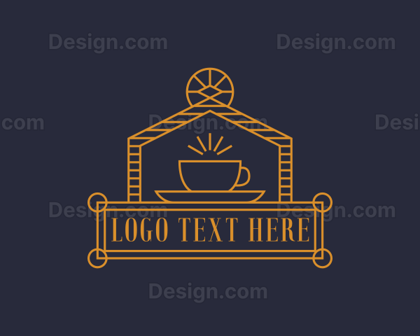 Luxury Cafe Coffee Logo