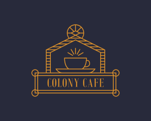 Luxury Cafe Coffee  logo design