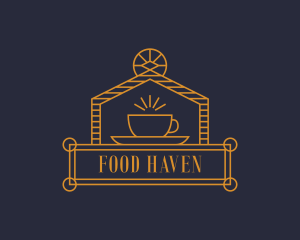Luxury Cafe Coffee  logo