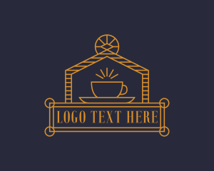 Coffee - Luxury Cafe Coffee logo design