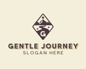 Mountain Pathway Road logo design