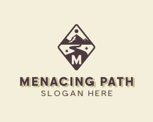 Mountain Pathway Road logo design