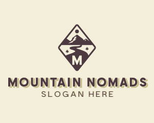 Mountain Pathway Road logo design