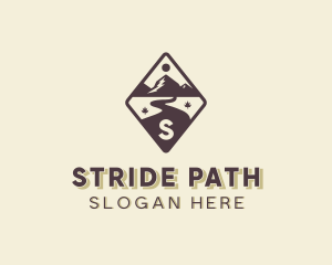 Mountain Pathway Road logo design