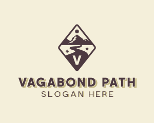 Mountain Pathway Road logo design