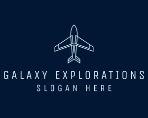 Airplane Travel Tour logo design