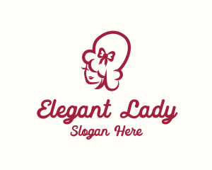 Lady Hair Salon logo design