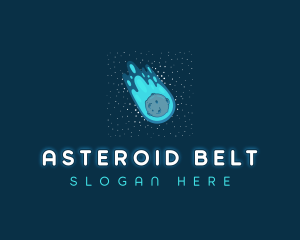 Meteor Comet Star logo design