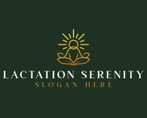 Yoga Meditation Spa logo design