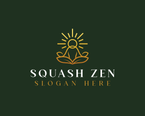 Yoga Meditation Spa logo design