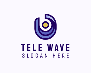 Water Wave Sunset logo design