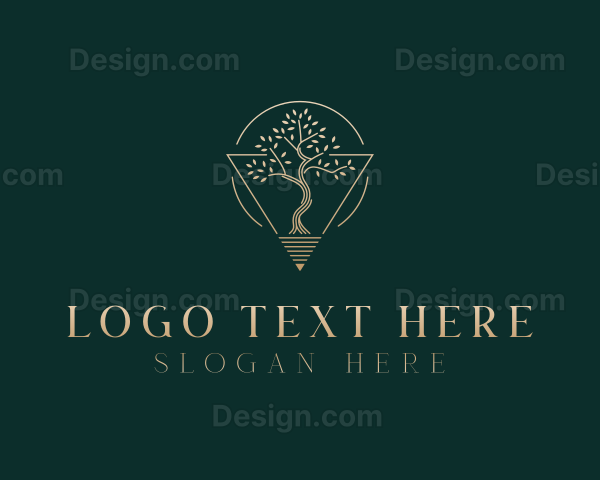 Elegant Tree Gardening Logo