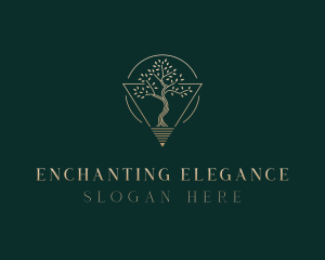 Elegant Tree Gardening logo design